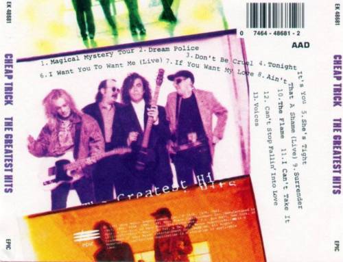 Cheap Trick Greatest Hits : Back